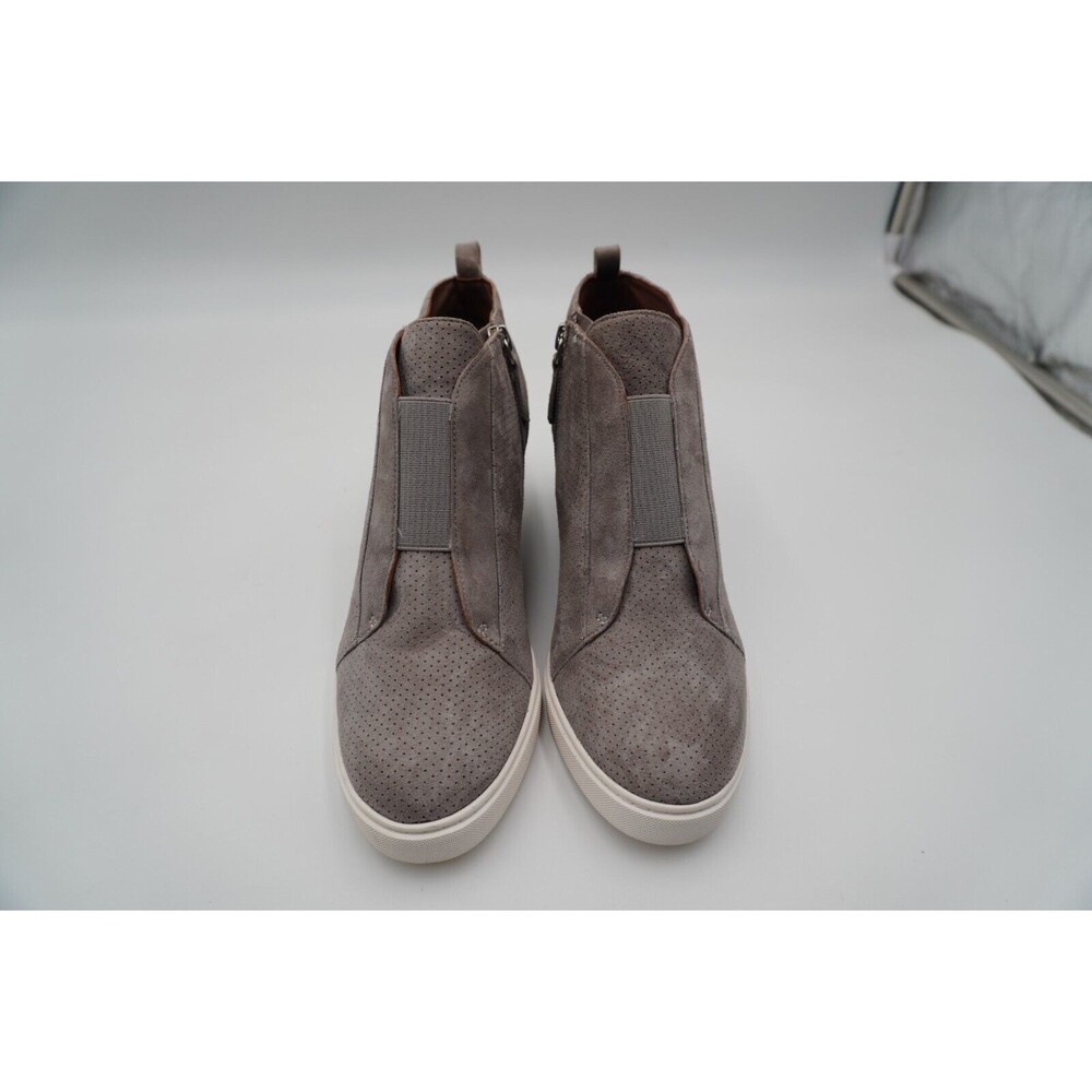 Linea Paolo Low Heel Designer Platform Wedge Sneaker Bootie Comfort/Style Sz 8.5